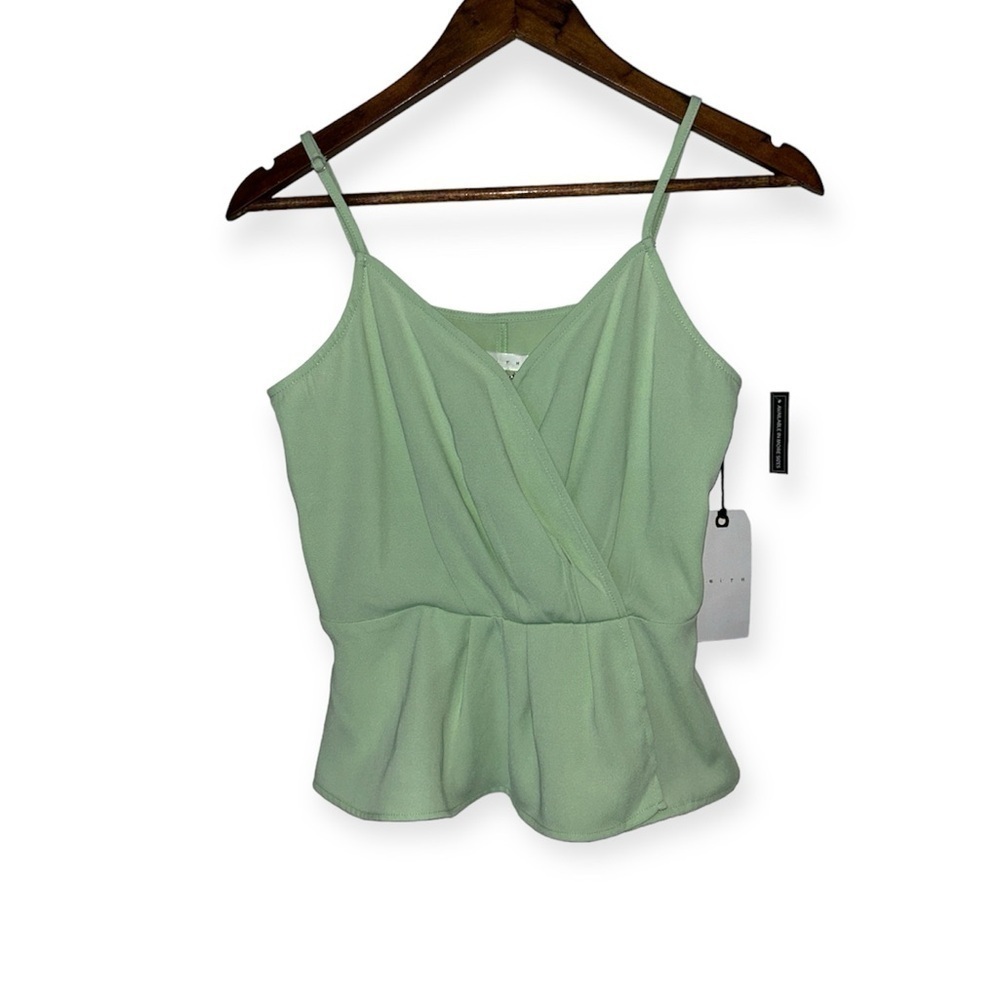 Leith NWT faux wrap tank top SIZE XS